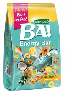 Mini musli bars 5 Tropical fruits